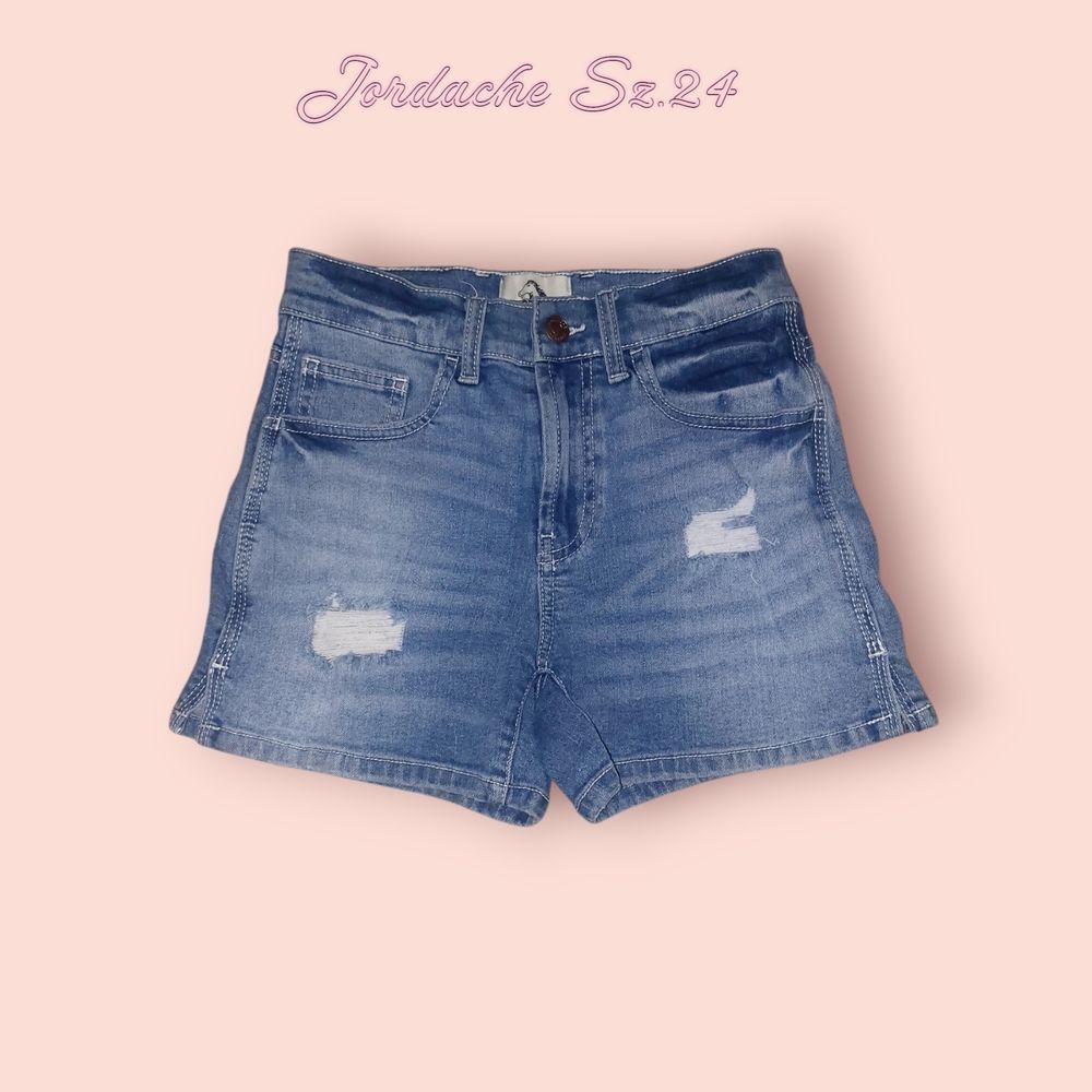 Jordache Women's Blue Denim Shorts 24